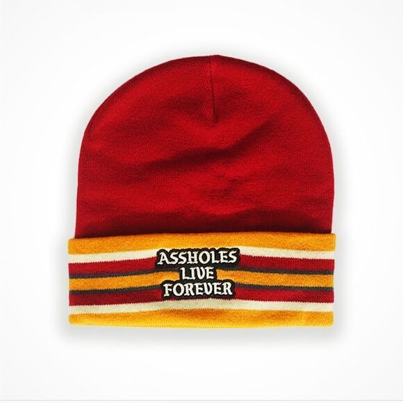 Assholes live forever beanie OS (4050) NEW - Picture 1 of 1